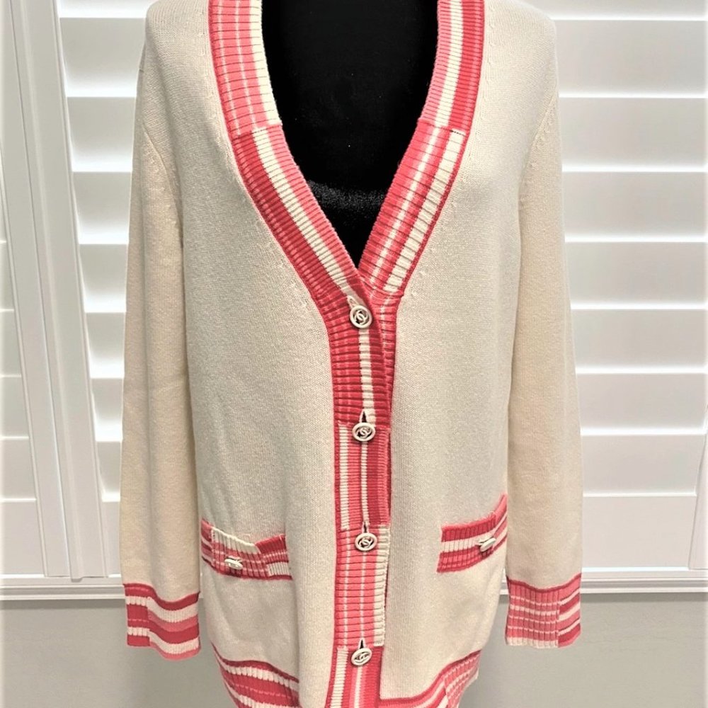 Chanel Deauville Biarritz Venise Cashmere Cardigan RARE